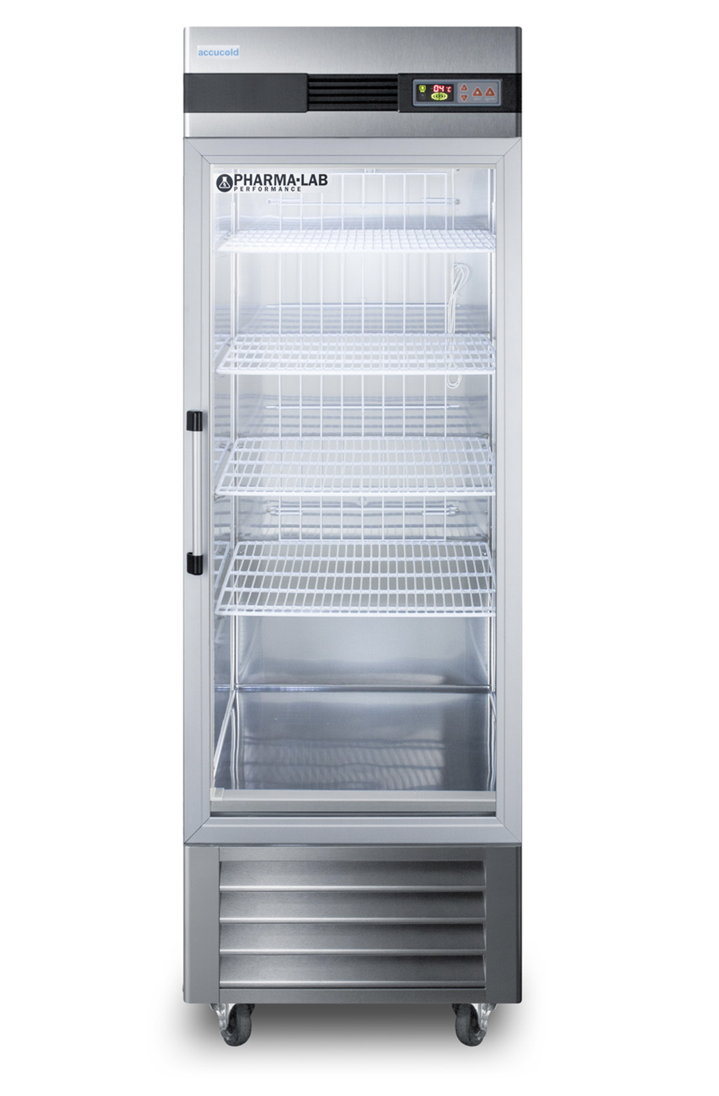 accucold upright pharmacy refrigerator