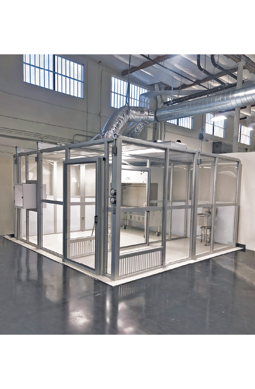 cleanroom pass through cabinet”